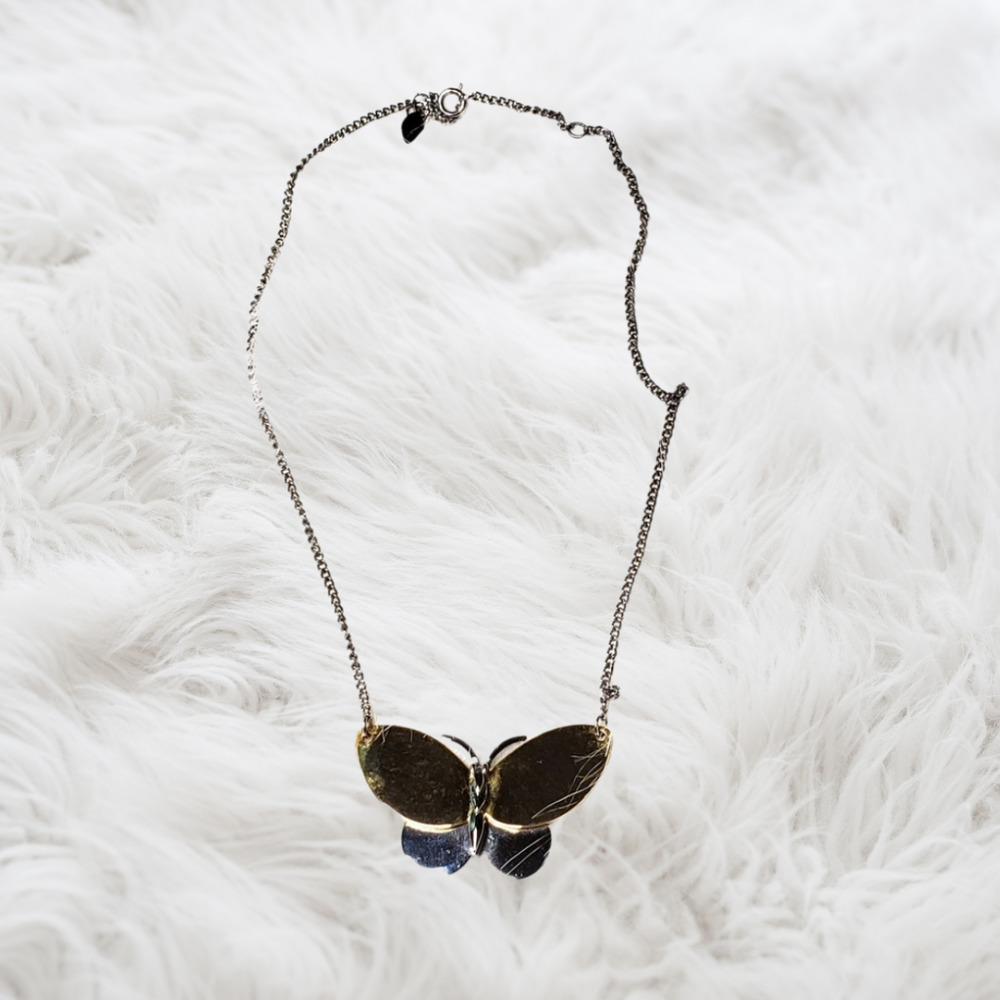 Vintage Avon butterfly necklace